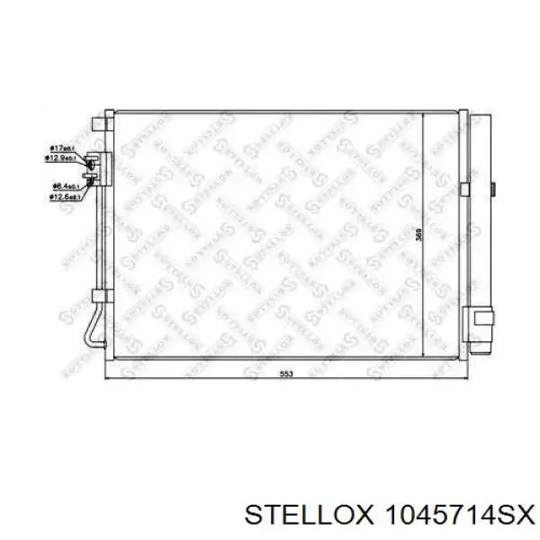 Chłodnica klimatyzacji TYC 606HN2054 cena, od 94,43 USD