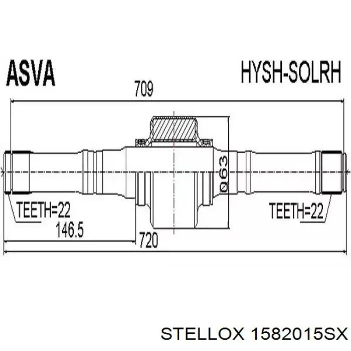 Półoś napędowa przednia prawa Hyundai/Kia 495251R001 cena, od 156,22 USD