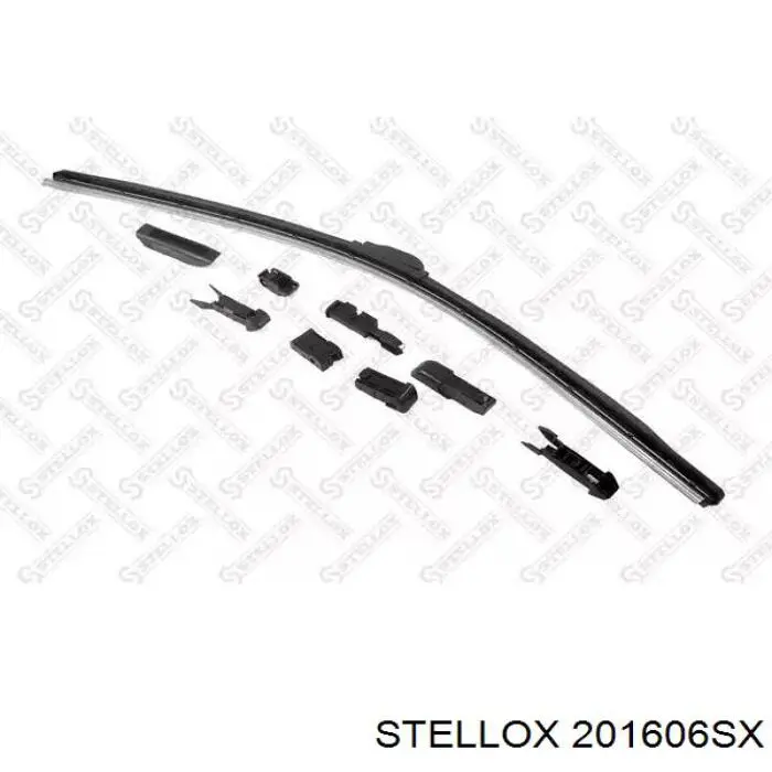 Pióro wycieraczki szyby przedniej, zestaw (2 szt.) Stellox 201606SX cena, od 24,28 USD
