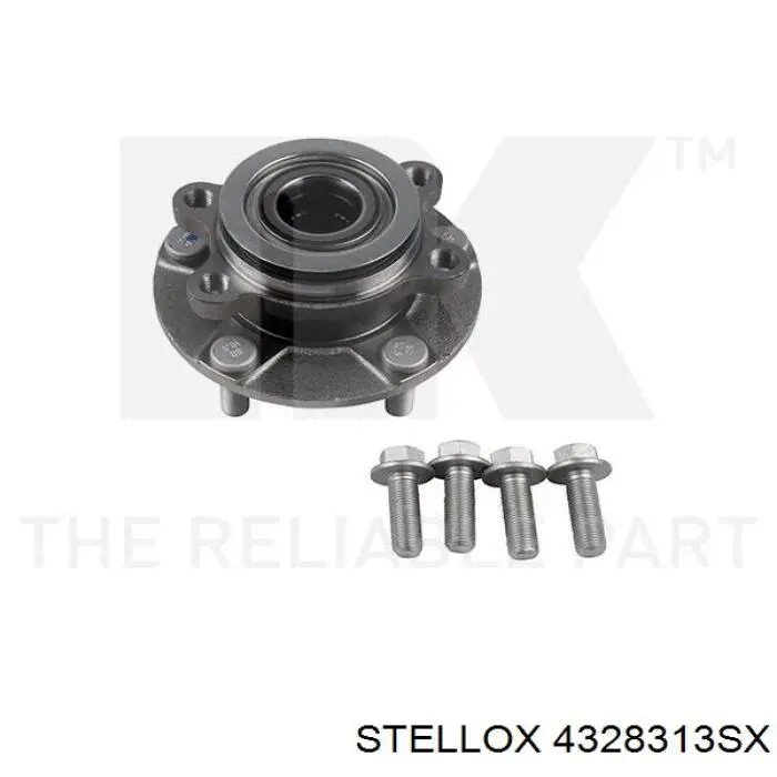 Piasta przednia Stellox 4328313SX cena, od 65,69 USD