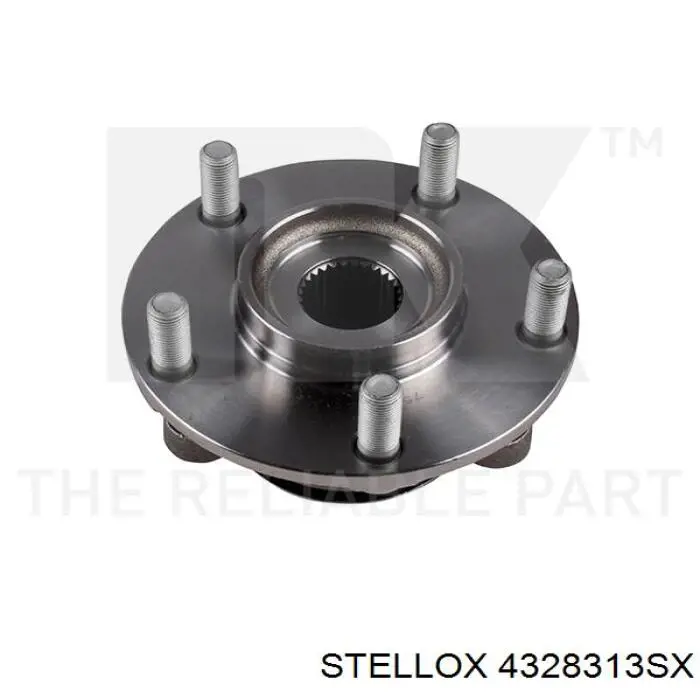 Do koszyka 4328313SX Stellox Piasta przednia