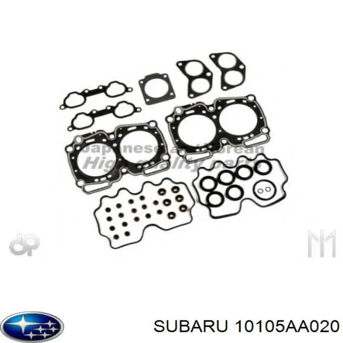 Do koszyka Zestaw uszczelek silnika pełny Subaru Legacy II BD, BG