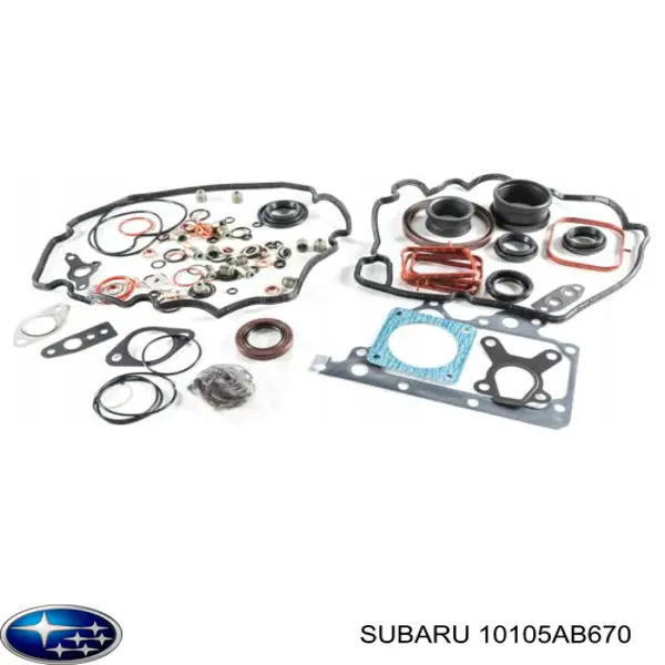 Zestaw uszczelek silnika pełny Subaru 10105AB670 cena, od 222,28 USD
