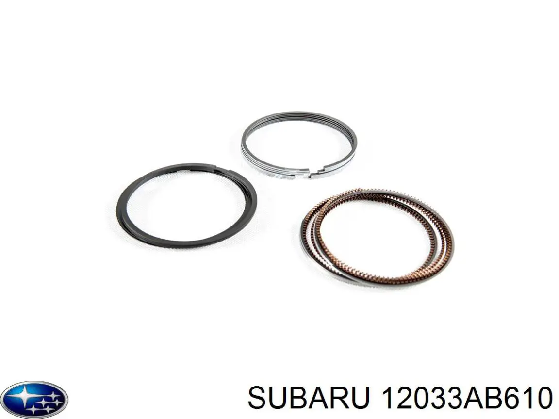 Zestaw pierścieni tłokowych do silnika, STD Subaru 12033AB610 cena, od 208,98 USD