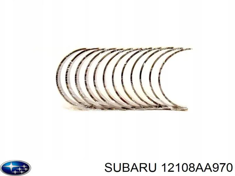 Panewki korbowodowe wału korbowego, zestaw, standardowe (STD) do Subaru Tribeca B9 