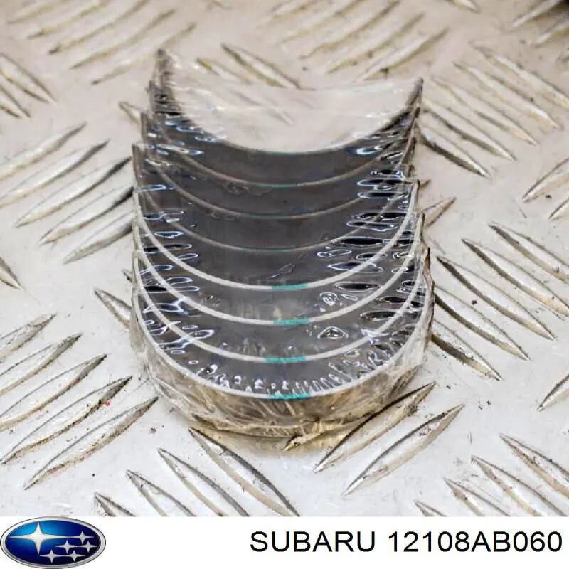 Panewki korbowodowe wału korbowego, zestaw, standardowe (STD) Subaru 12108AB060 cena, od 87,97 USD