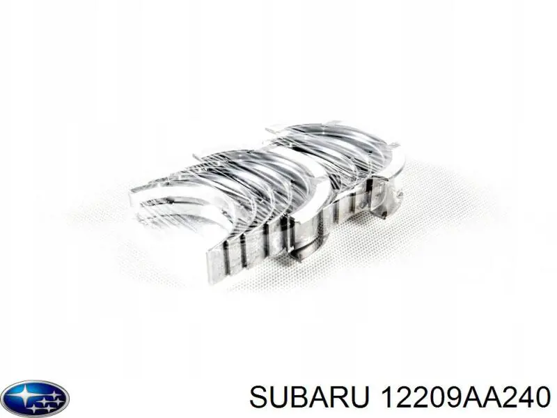 Panewki główne wału korbowego, zestaw, standardowe (STD) Subaru 12209AA240 cena, od 125,48 USD