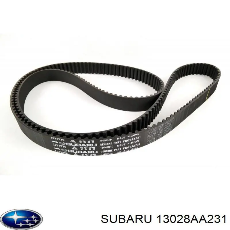 Pasek rozrządu Subaru 13028AA231 cena, od 47,38 USD