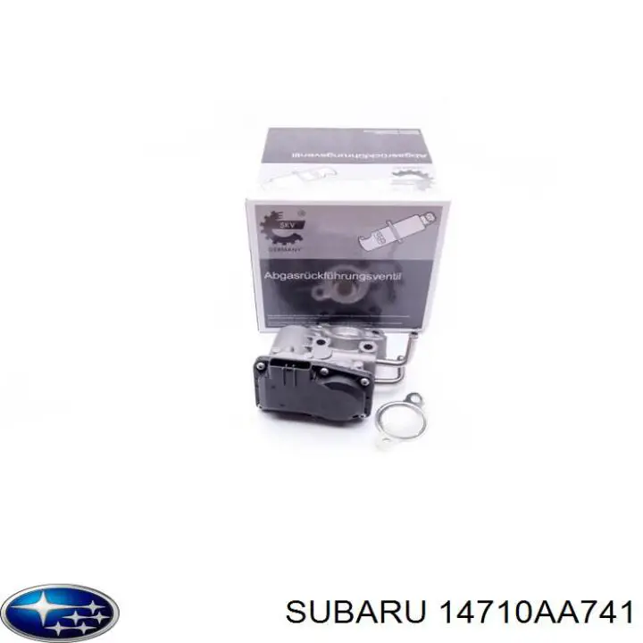 Zawór recyrkulacji spalin EGR Subaru 14710AA741 cena, od 92,70 USD