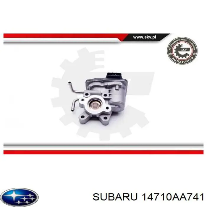 Zawór recyrkulacji spalin EGR Subaru 14710AA741 cena, od 107,26 USD
