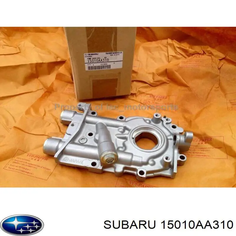 Do koszyka 15010AA310 Subaru Pompa oleju
