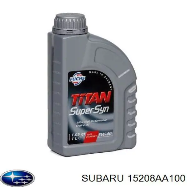 Do koszyka 15208AA100 Subaru Filtr oleju