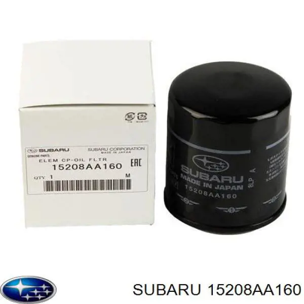 Do koszyka 15208AA160 Subaru Filtr oleju