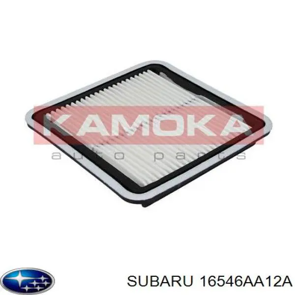 Do koszyka 16546AA12A Subaru Filtr powietrza