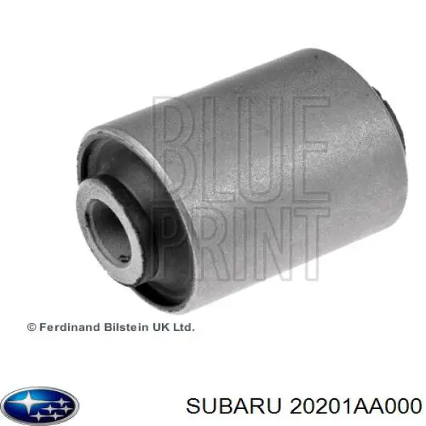 Do koszyka 20201AA000 Subaru Silentblock przedniego wahacza dolnego
