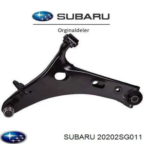 20202SG011 Subaru Wahacz zawieszenia przedniego dolny lewy