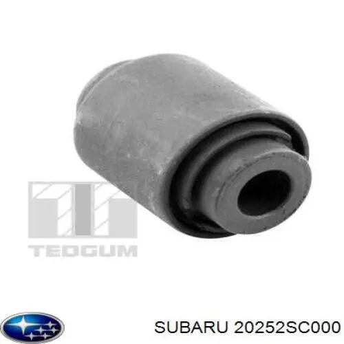 Do koszyka 20252SC000 Subaru Wahacz  zawieszenia tylnego górny prawy