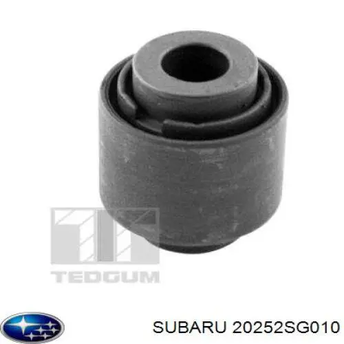 Do koszyka 20252SG010 Subaru Wahacz zawieszenia tylnego górny lewy