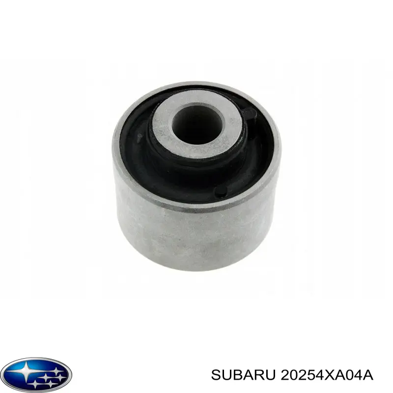Do koszyka 20254XA04A Subaru Silentblock wahacza poprzecznego tylnego zewnętrzny