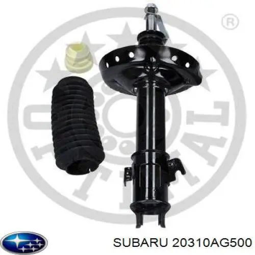 Do koszyka 20310AG500 Subaru Amortyzator przedni prawy