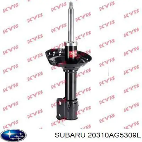 Do koszyka 20310AG5309L Subaru Amortyzator przedni lewy