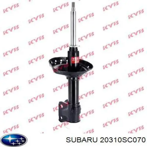 Amortyzator przedni lewy Subaru 20310SC070 cena, od 65,83 USD