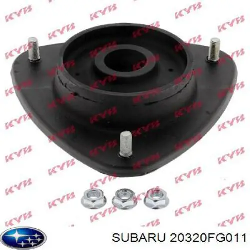 Poduszka amortyzatora przedniego Subaru 20320FG011 cena, od 34,76 USD