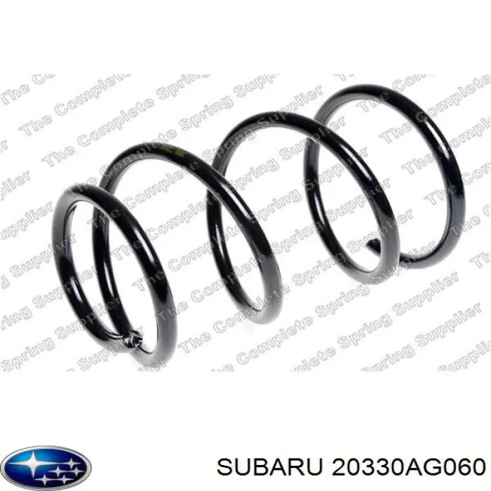 Do koszyka 20330AG060 Subaru Sprężyna przednia