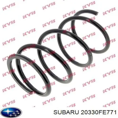 Sprężyna przednia Subaru 20330FE771 cena, od 69,65 USD