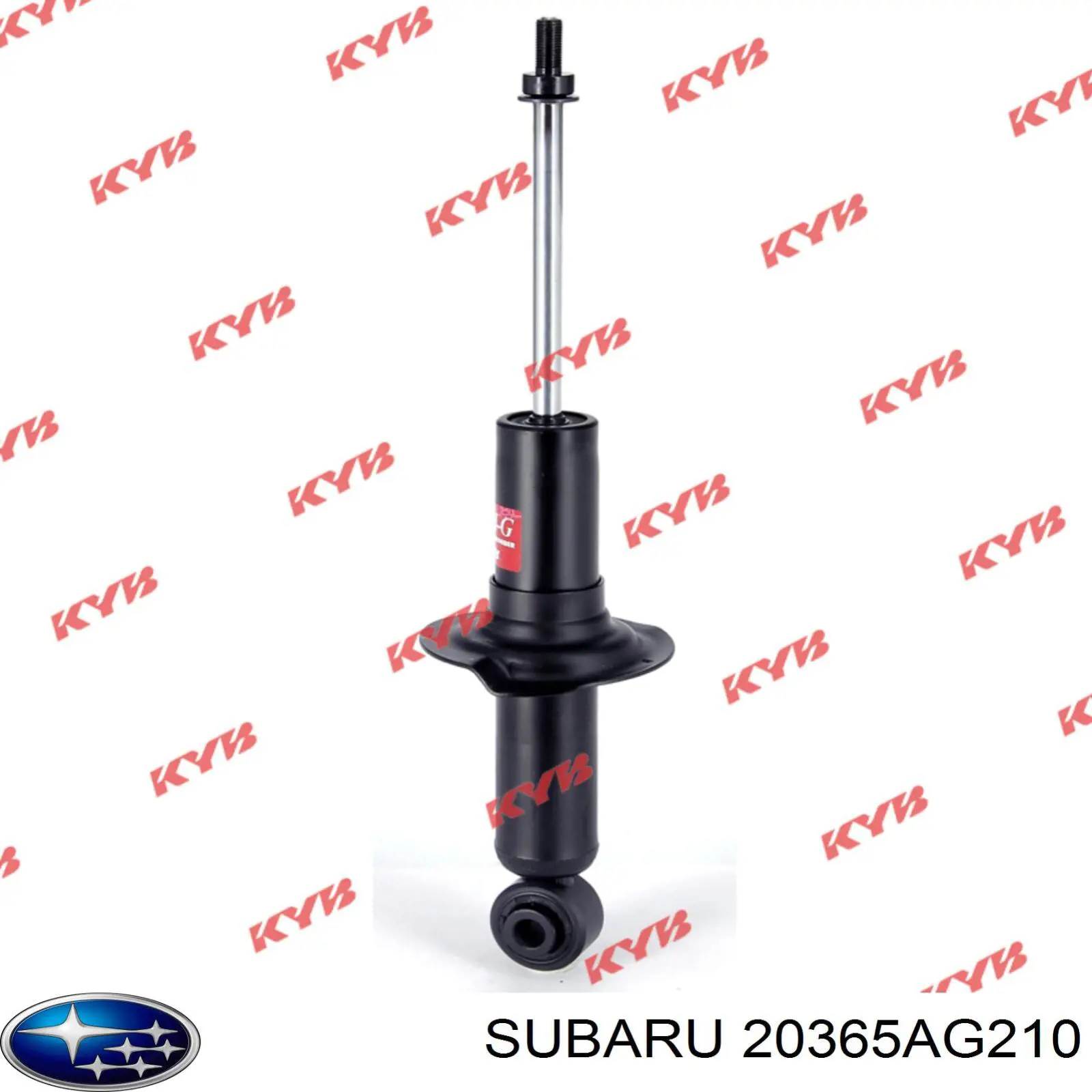 Do koszyka 20365AG210 Subaru Amortyzator tylny