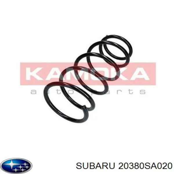 Sprężyna tylna Subaru 20380SA020 cena, od 47,64 USD