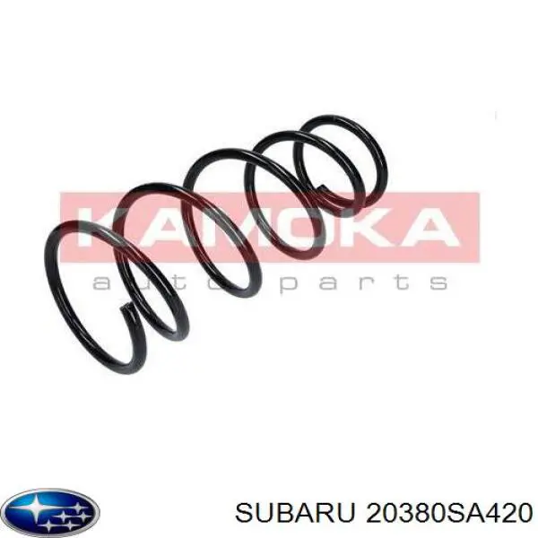 Sprężyna tylna Subaru 20380SA420 cena, od 30,95 USD