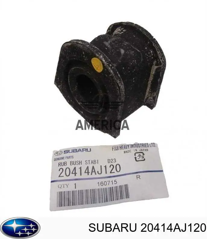 20414AJ120 Subaru Tuleja stabilizatora przedniego