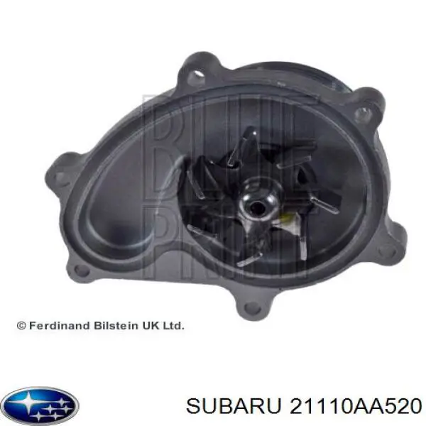 Pompa chłodząca wodna Subaru 21110AA520 cena, od 101,20 USD