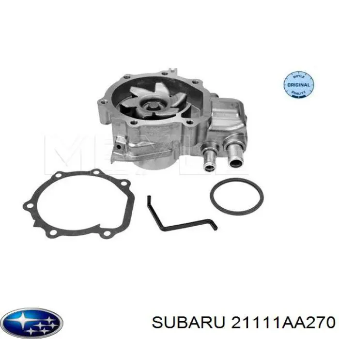 Pompa chłodząca wodna Subaru 21111AA270 cena, od 103,87 USD