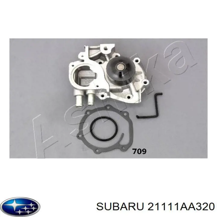 Pompa chłodząca wodna Subaru 21111AA320 cena, od 90,01 USD