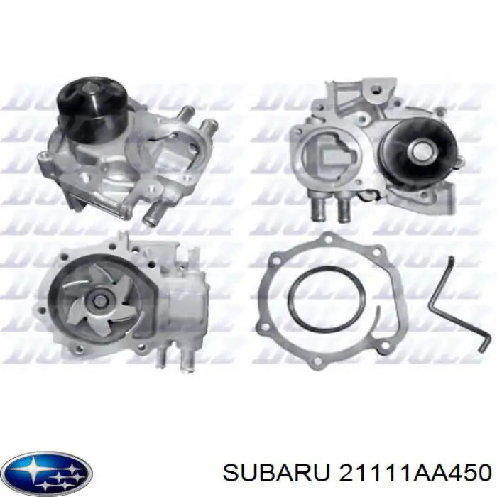 Pompa chłodząca wodna Subaru 21111AA450 cena, od 111,79 USD