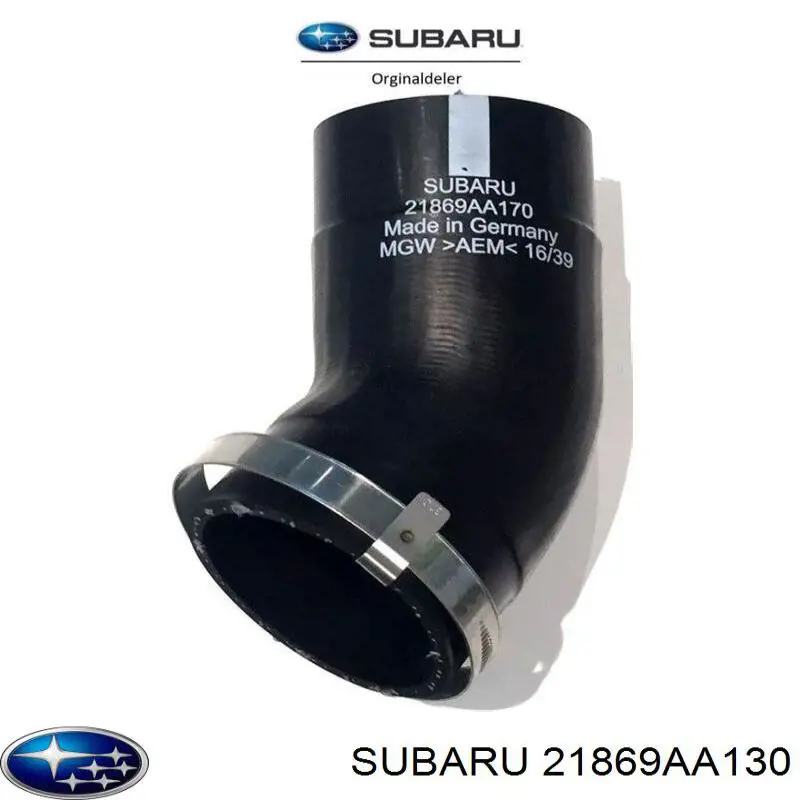 21869AA130 Subaru Króciec powietrza, przepustnicy