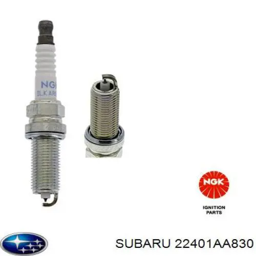 Świeca zapłonowa Subaru 22401AA830 cena, od 25,57 USD