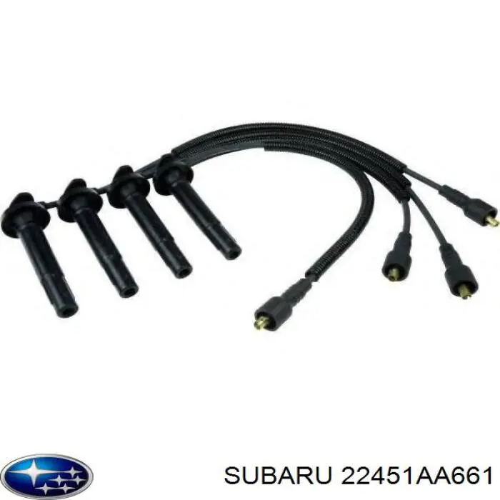 Zestaw przewodów wysokiego napięcia Subaru 22451AA661 cena, od 54,11 USD