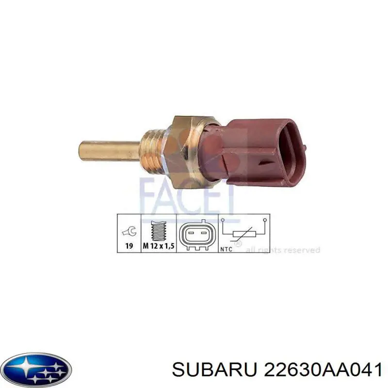 22630AA041 Subaru Czujnik temperatury płynu chłodzącego