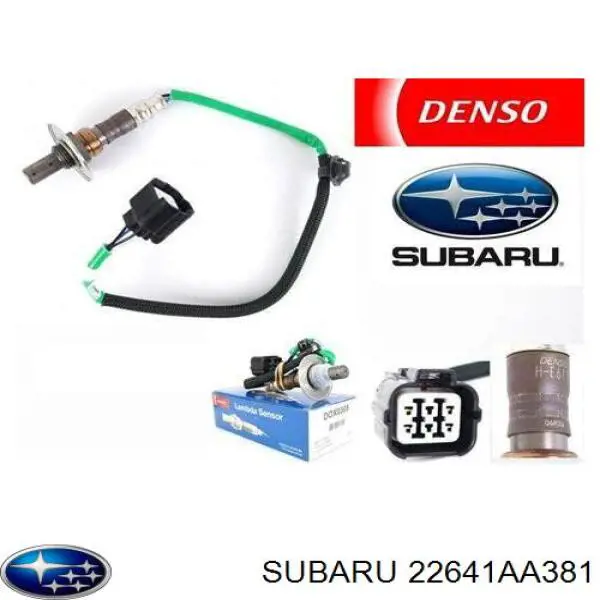 22641AA381 Subaru sonda lambda czujnik tlenu przed katalizatorem