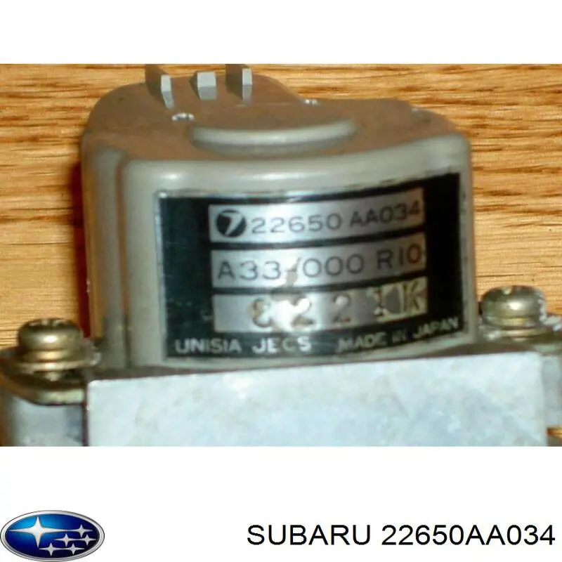 Regulator biegu jałowego do Subaru Legacy II BD, BG