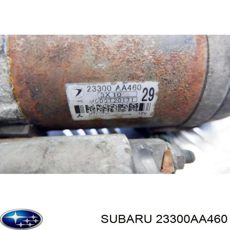 Do koszyka 23300AA460 Subaru Rozrusznik
