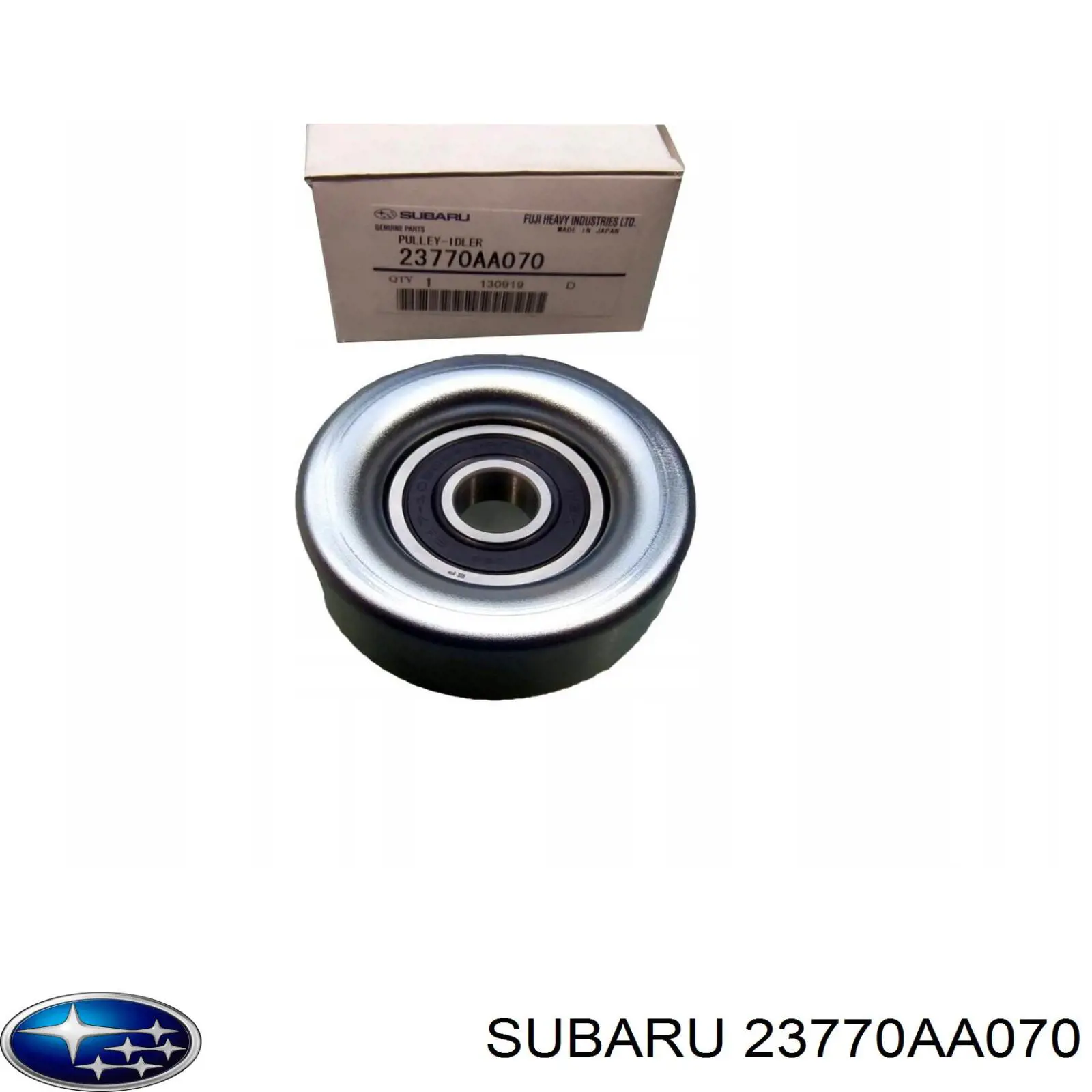 Rolka napinacza paska napędowego Subaru 23770AA070 cena, od 34,63 USD