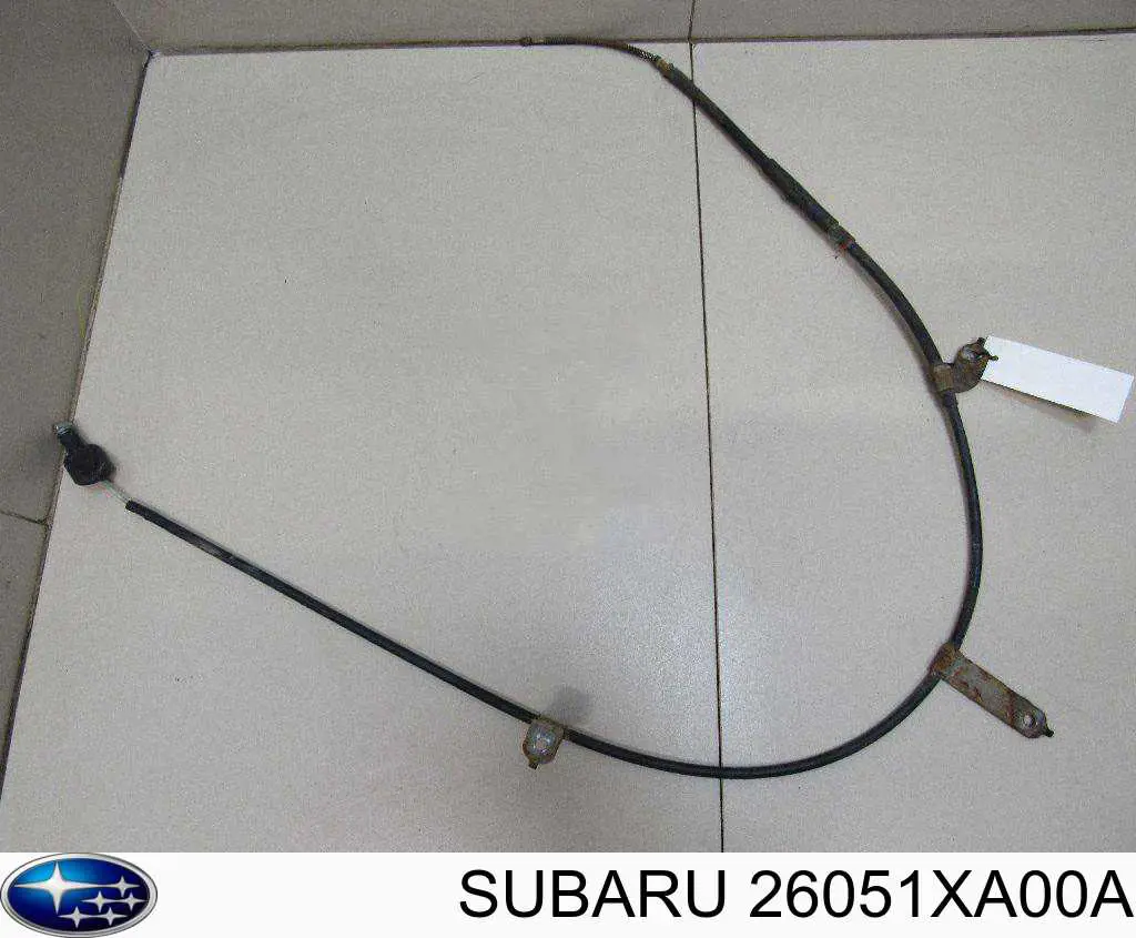 26051XA00A Subaru Linka hamulca ręcznego tylna prawa
