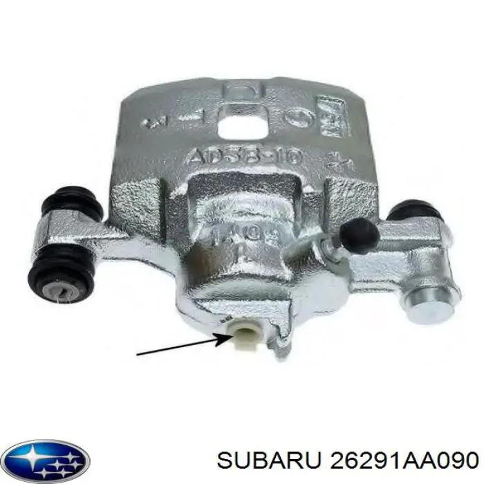 26291AA090 Subaru zacisk hamulcowy tylny lewy