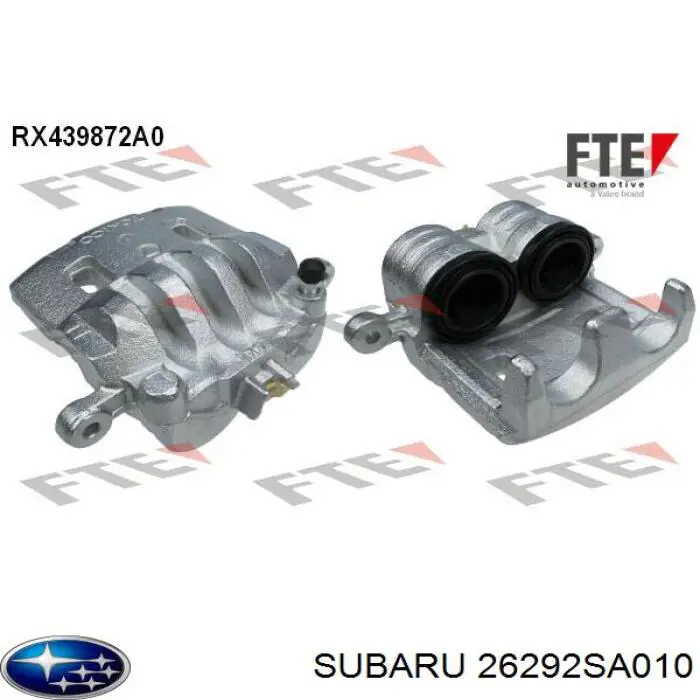 Zacisk hamulcowy przedni lewy Subaru 26292SA010 cena, od 77,96 USD