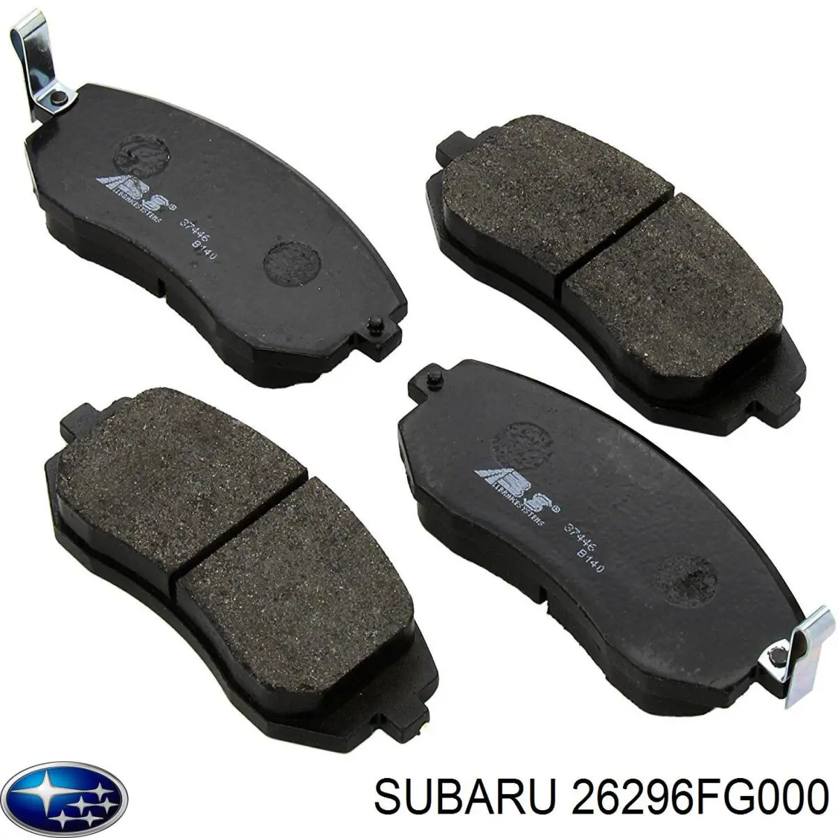 26296FG000 Subaru Klocki hamulcowe przednie tarczowe