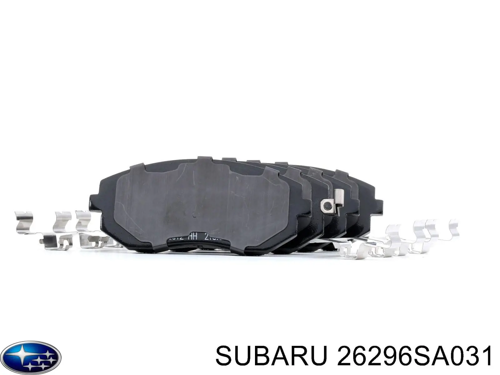 Do koszyka 26296SA031 Subaru Klocki hamulcowe przednie tarczowe